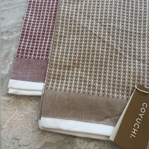 NWT Coyuchi Waffle Weave Dish Towels, set of 2